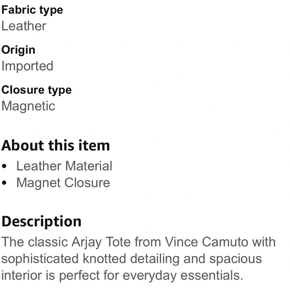 Vince Camuto Camel Shoulder Bag - Picture 6 of 8